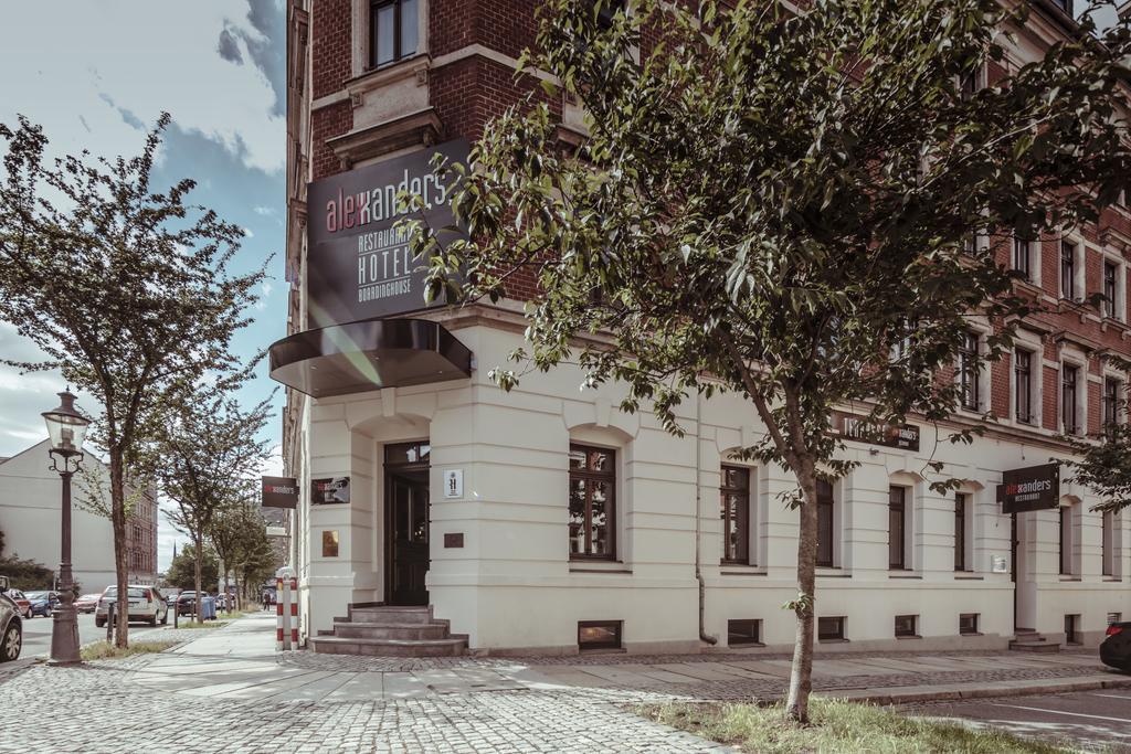 alexxanders Hotel&Boardinghouse, Restaurant Chemnitz Exterior foto
